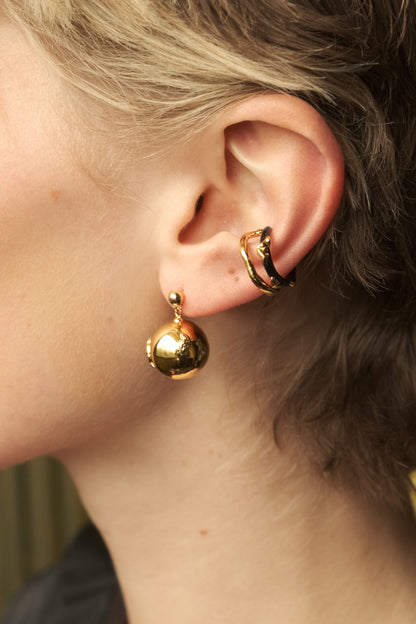 DOUBLE LAYER ENAMEL EAR CUFF