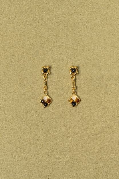 GEMINI BLOSSOM DROP EARRINGS