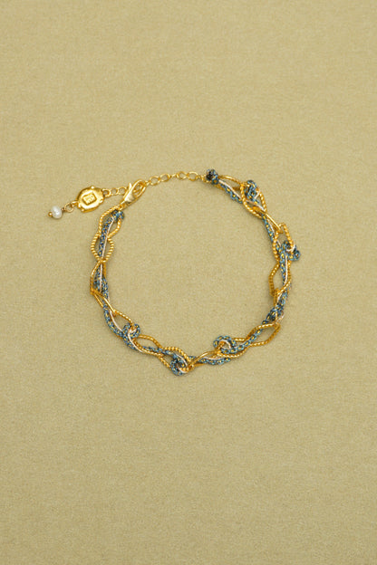 RHOMBUS BRAIDED BRACELET