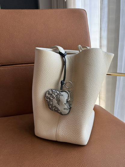 BLACK LACE CLOUD COIN PURSE / CHARM