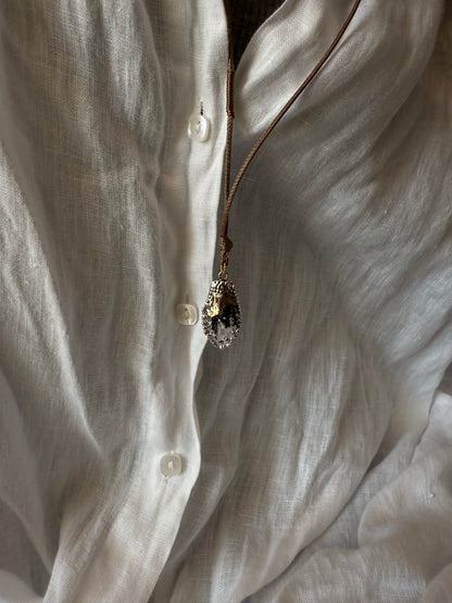 PALM BRAIDED NECKLACE