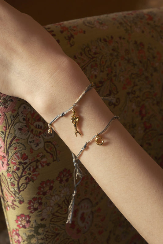 MERMAID BRAIDED COLOR CORD BRACELET