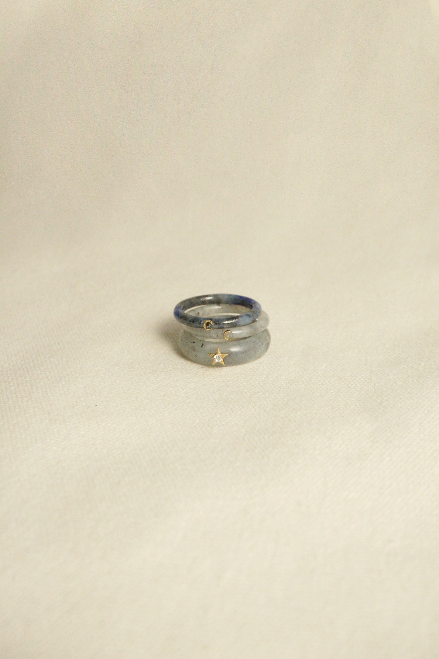 LAPIS LAZULI MOON RING