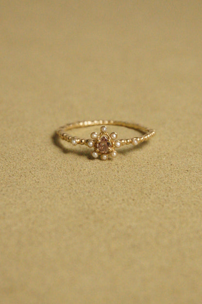 SCABISH PEARL DIAMOND RING