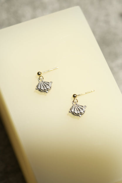 SHELL TALISMAN EARRINGS