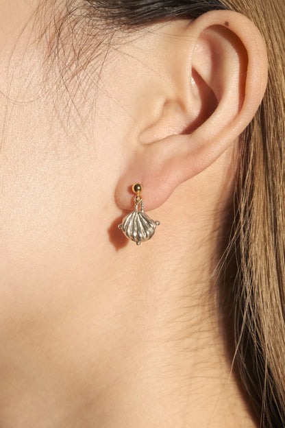 SHELL TALISMAN EARRINGS