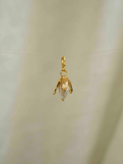 PEARL LILAC PENDANT (GOLD)