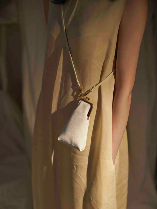 WHITE CROSS-BODY BAG