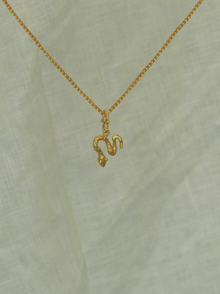 SNAKE SHAPE PENDANT